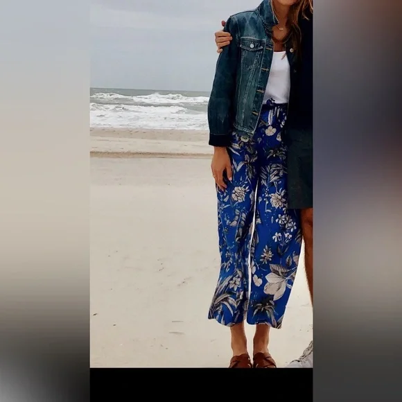 Pattern linen pants - Picture 5 of 5